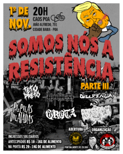 Somos nós a resistência – Festival Punk!
