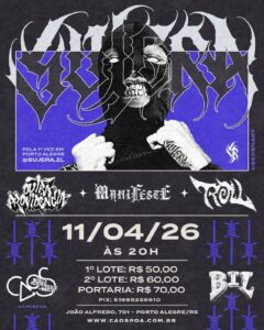 Sujera (SP) pela primeira vez em Porto Alegre!