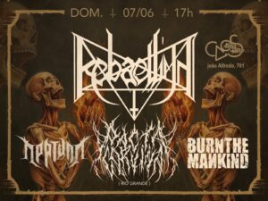 Rebaelliun + Pacta Corvina (RG) + Neptunn + Burn the Mankind!