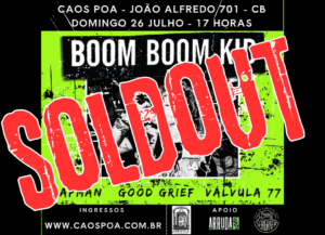 Boom Boom Kid de volta à POA!