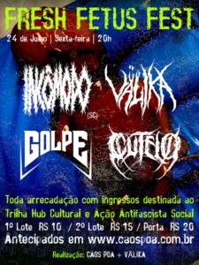 Festival Solidário: Trilha Hub Cultural + Ação Antifascista Social!